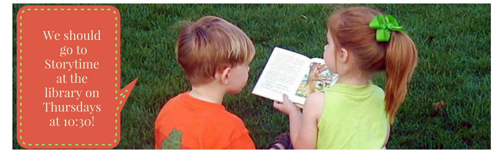 It’s time for Storytime!