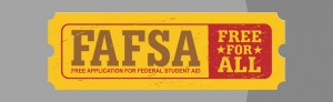 free application for federal student aid logo