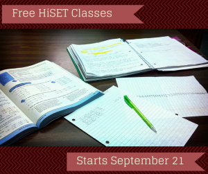 Free HiSet Classes. Starts September 21st.